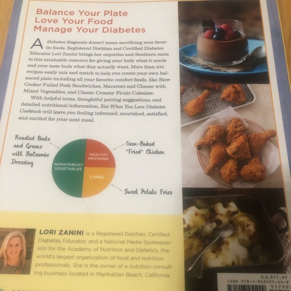 NEW Diabetes Cookbook - Picture 3 of 3